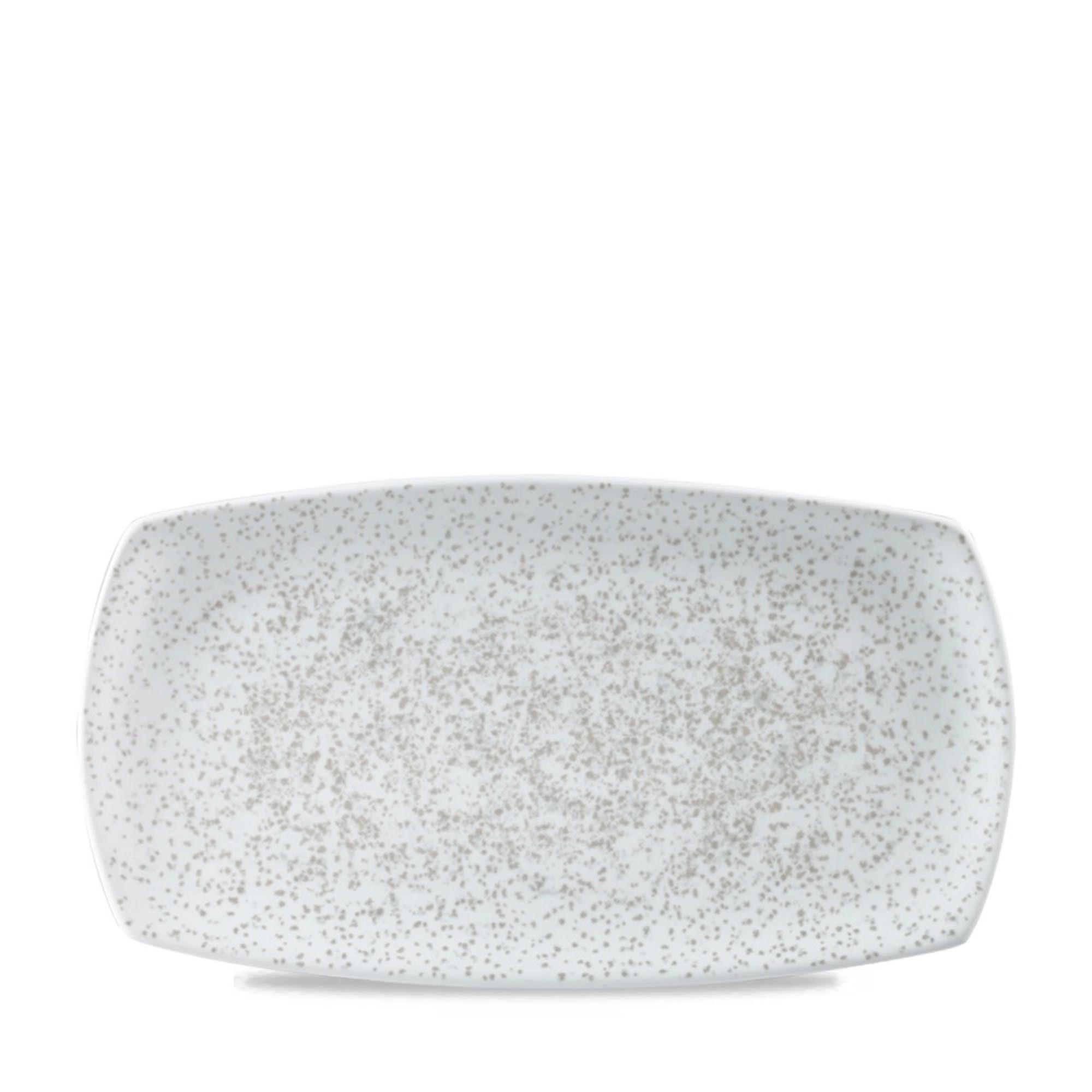 Entdecken Sie die Menu Shades Caldera Chalk White Platte (35.5x14cm) von Churchill – stilvolles Porzellan, spülmaschinenfest und ideal für kreative Anrichtevariationen.
