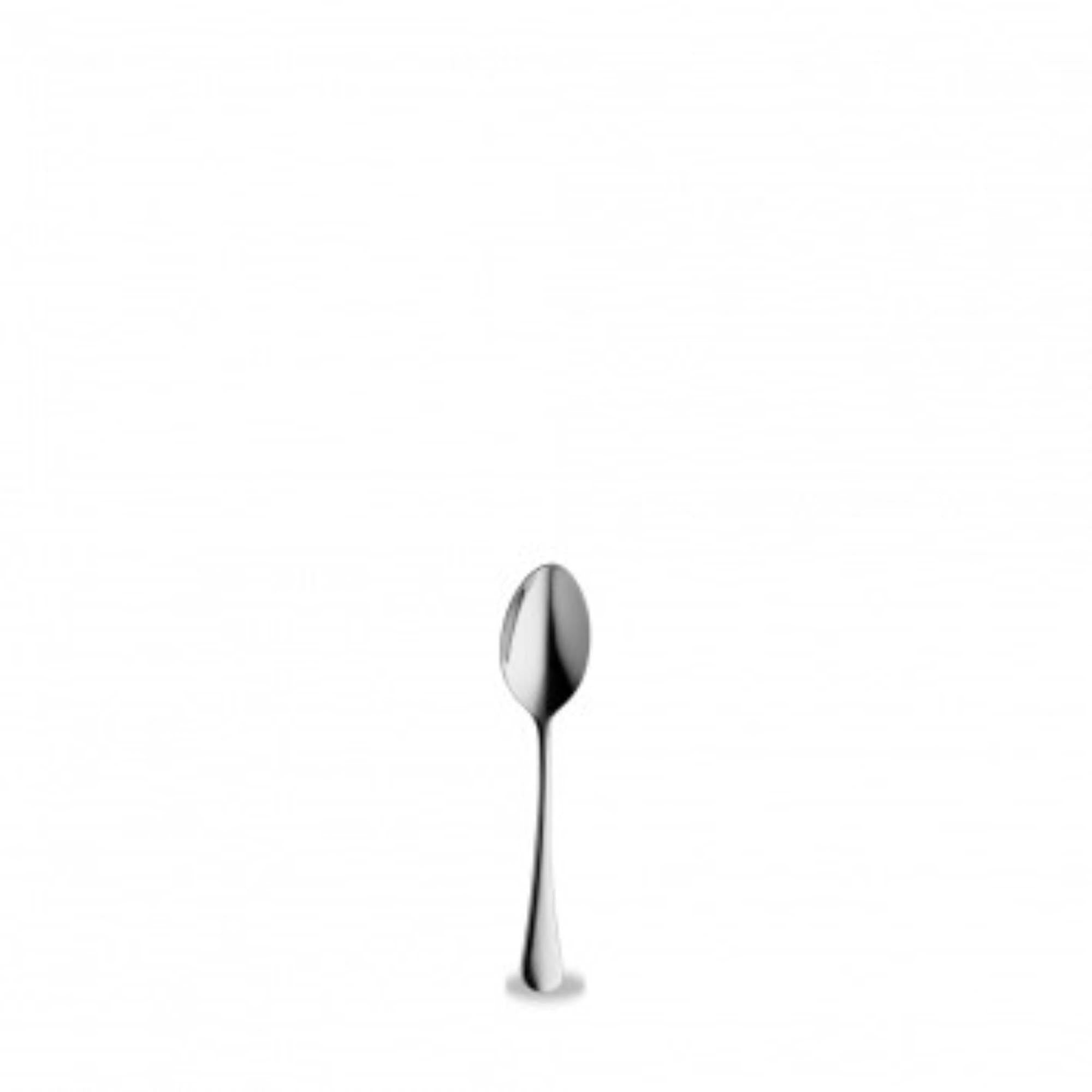 Eleganter Tanner Mokkalöffel von Churchill, 11cm, 2.5mm, aus Edelstahl. Perfekt für Mokka und Desserts, langlebig und stilvoll.