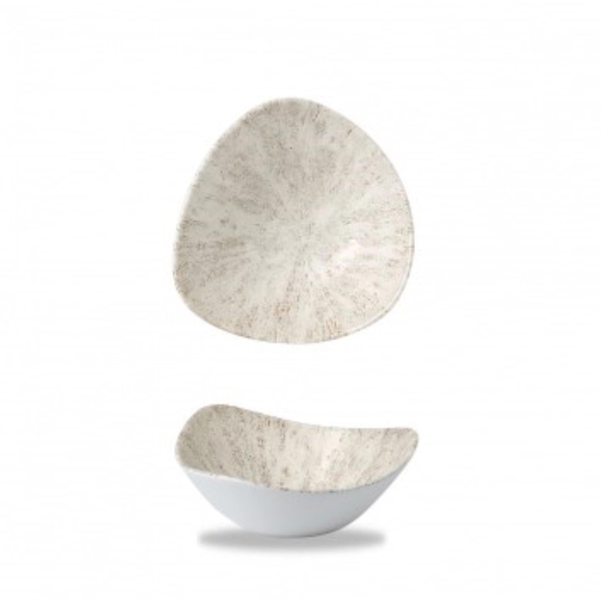S.P. Stone Agate Grey Triangel Schüssel 18.5cm