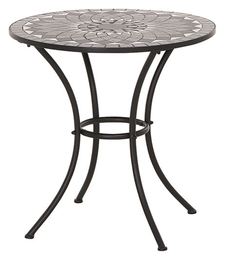 Tisch Como ø 70 cm mosaikoptik in  präsentiert im Onlineshop von KAQTU Design AG. Gartentisch ist von SIENA GARDEN