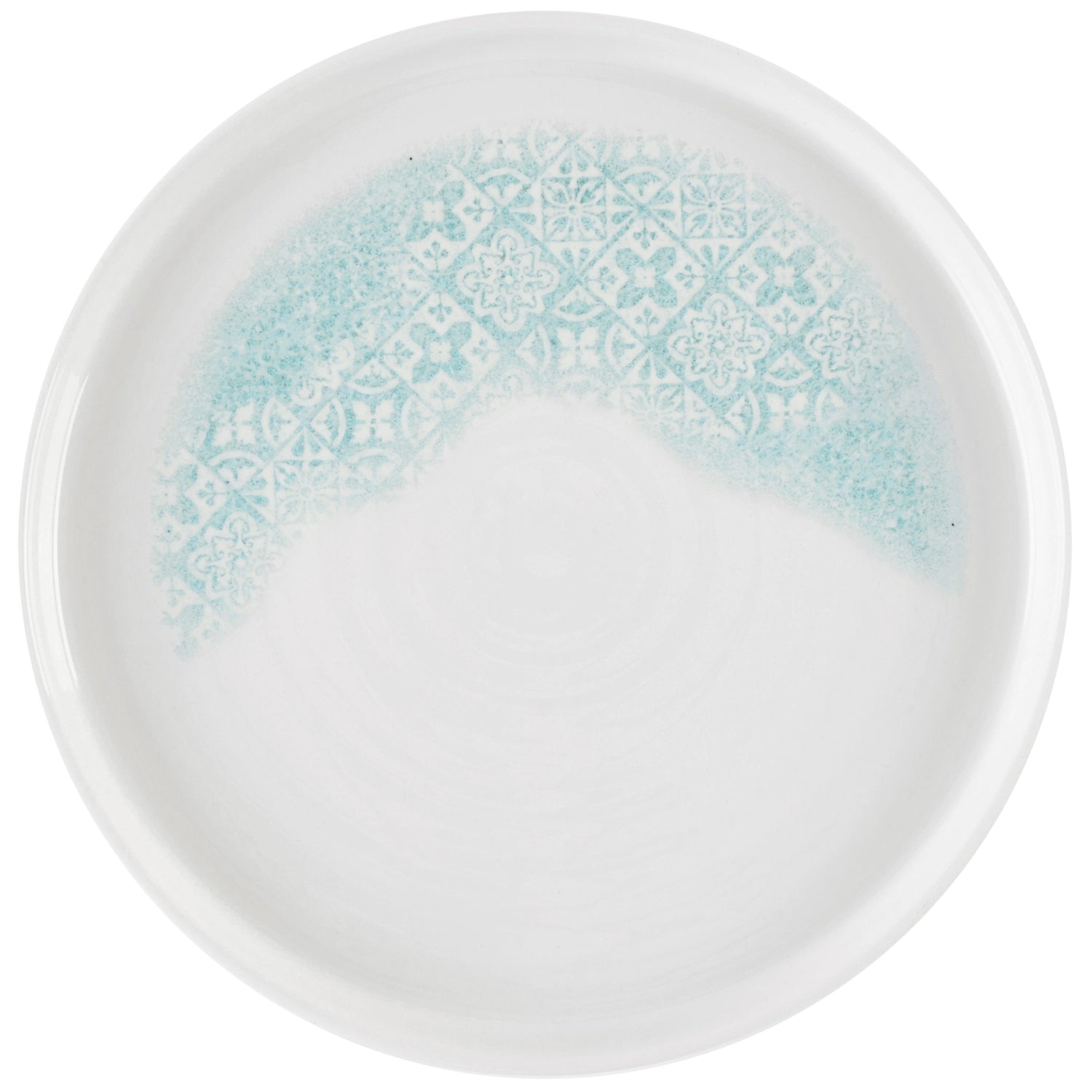 Entdecken Sie den V.P. Med Tiles Aquamarine Chefs Walled Teller von Churchill (21 cm) – robust, elegant und ideal für Gastronomie und stilvolle Tischdekoration.
