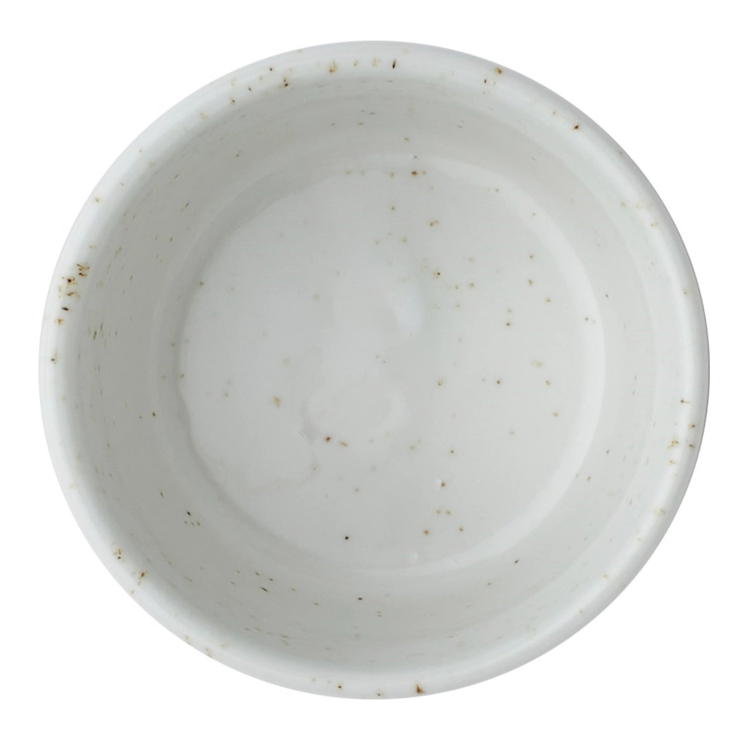Elegantes, weißes Dip-Schälchen von Churchill, 11cl, H5cm, D7.5cm, ideal für Snacks und Dips, modernes Design für jeden Tisch.