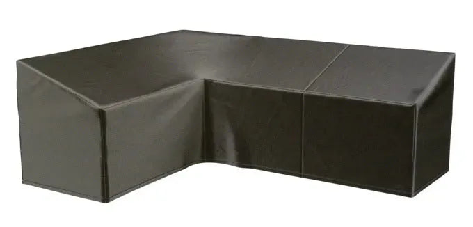 Hochwertige L-förmige Schutzhülle von Platinum AeroCover, ideal für Gartenmöbel, 270x210x85xH65/90 cm, wasserabweisend und atmungsaktiv.