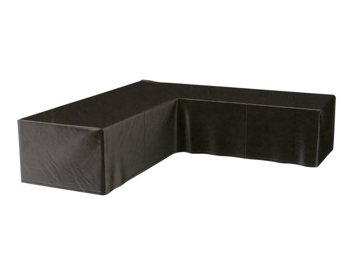 Schutzhülle für L-förmige Loungemöbel, 220x220x90x70 cm, wasserabweisend, atmungsaktiv, langlebig, von Platinum AeroCover.