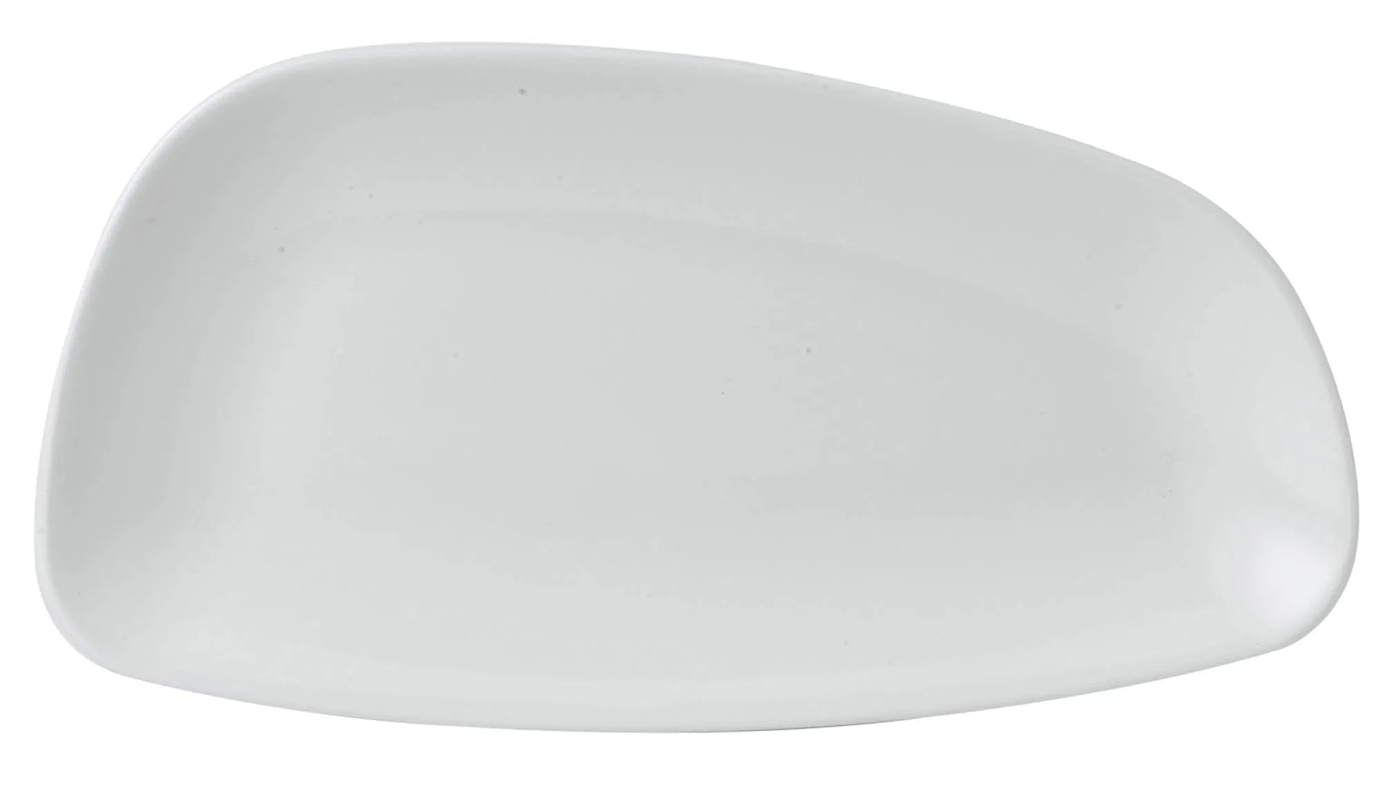 Chef's Plates White Geo Teller 30x15.5cm - KAQTU Design