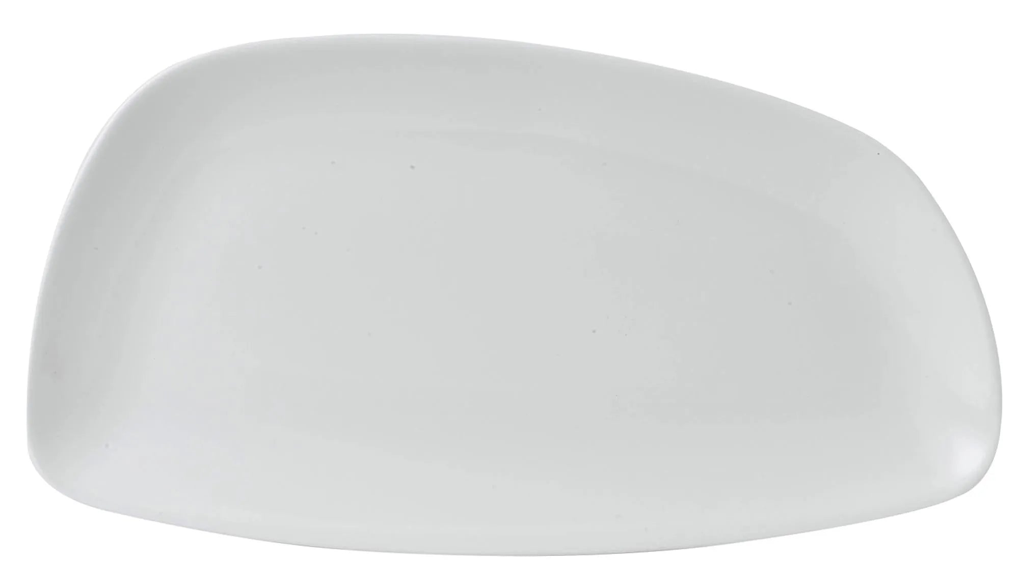 Chef's Plates White Geo Teller 35x18.5cm - KAQTU Design