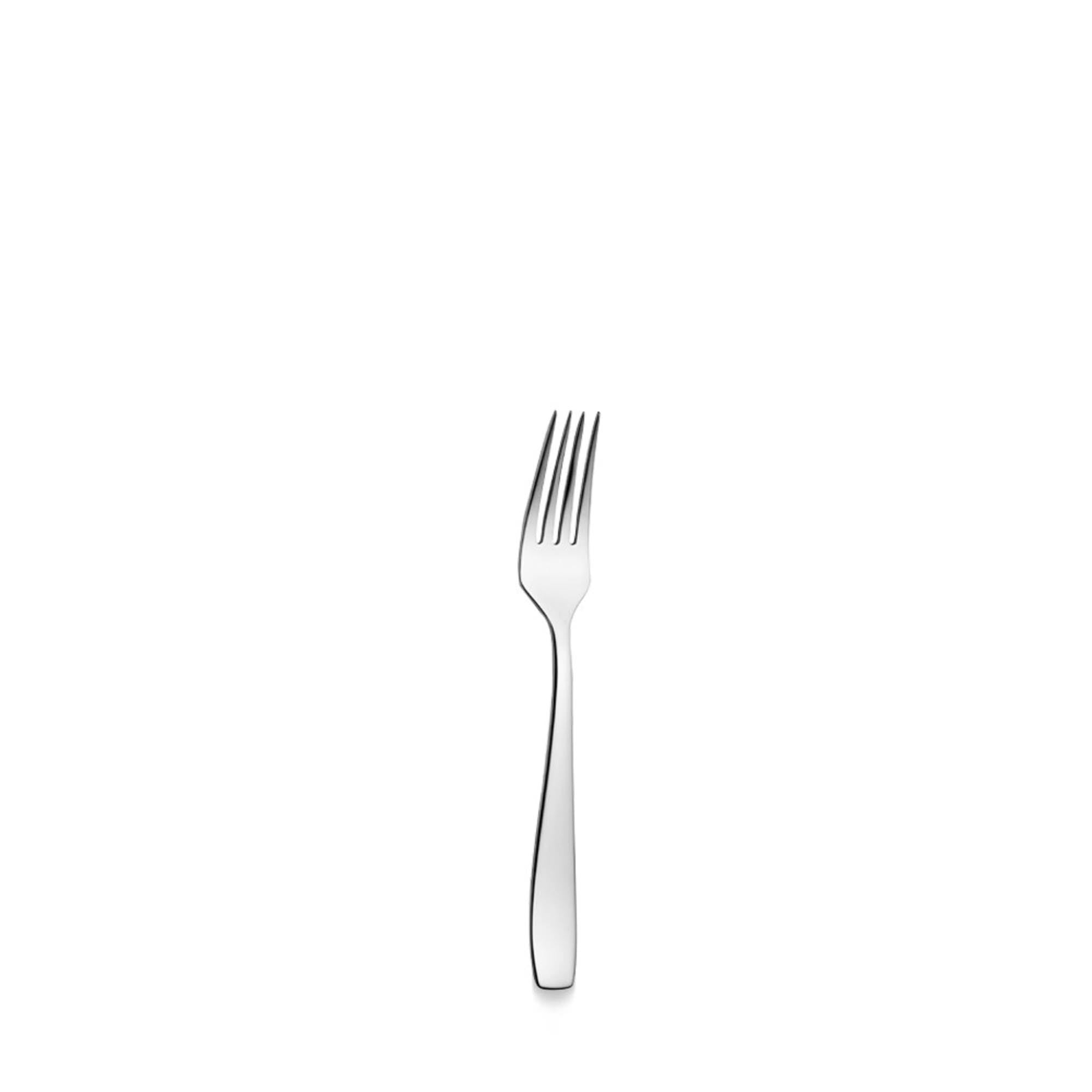 Elegante Cooper Kuchengabel von Churchill, 13.8 cm, aus langlebigem Edelstahl, ideal für stilvolles Kuchenessen.