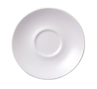 Vellum White Coffee Saucer 15.6cm
