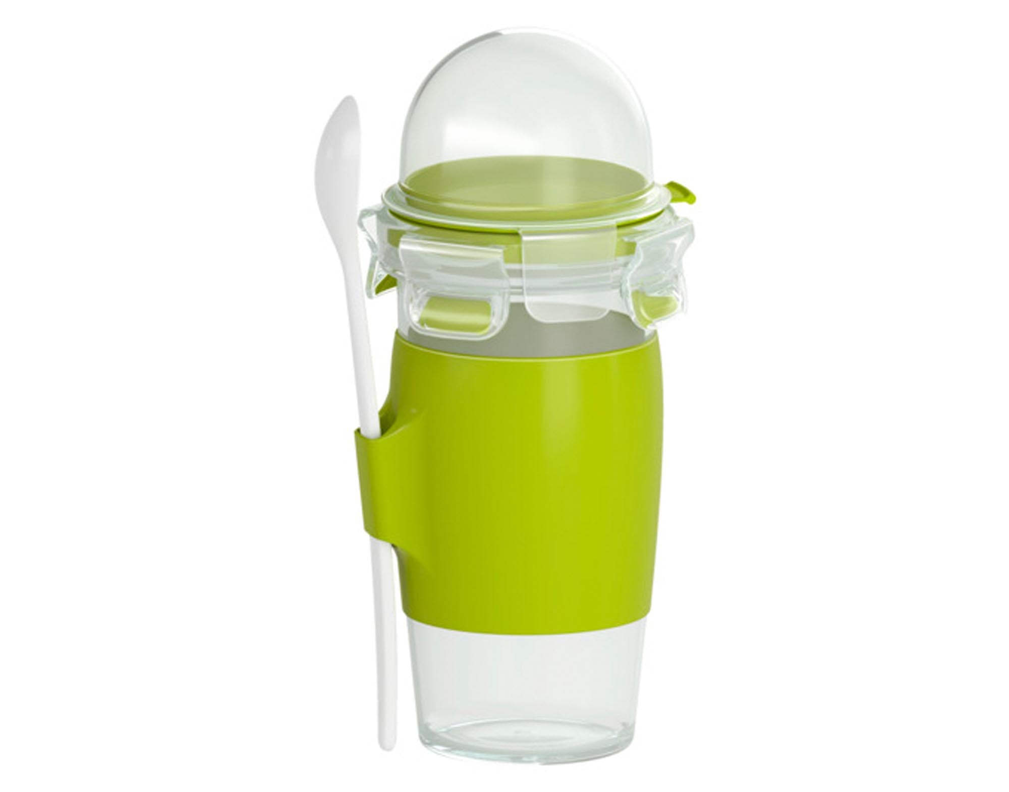 Joghurt Mug Clip & Go 0.45 l in  präsentiert im Onlineshop von KAQTU Design AG. Glas ist von EMSA