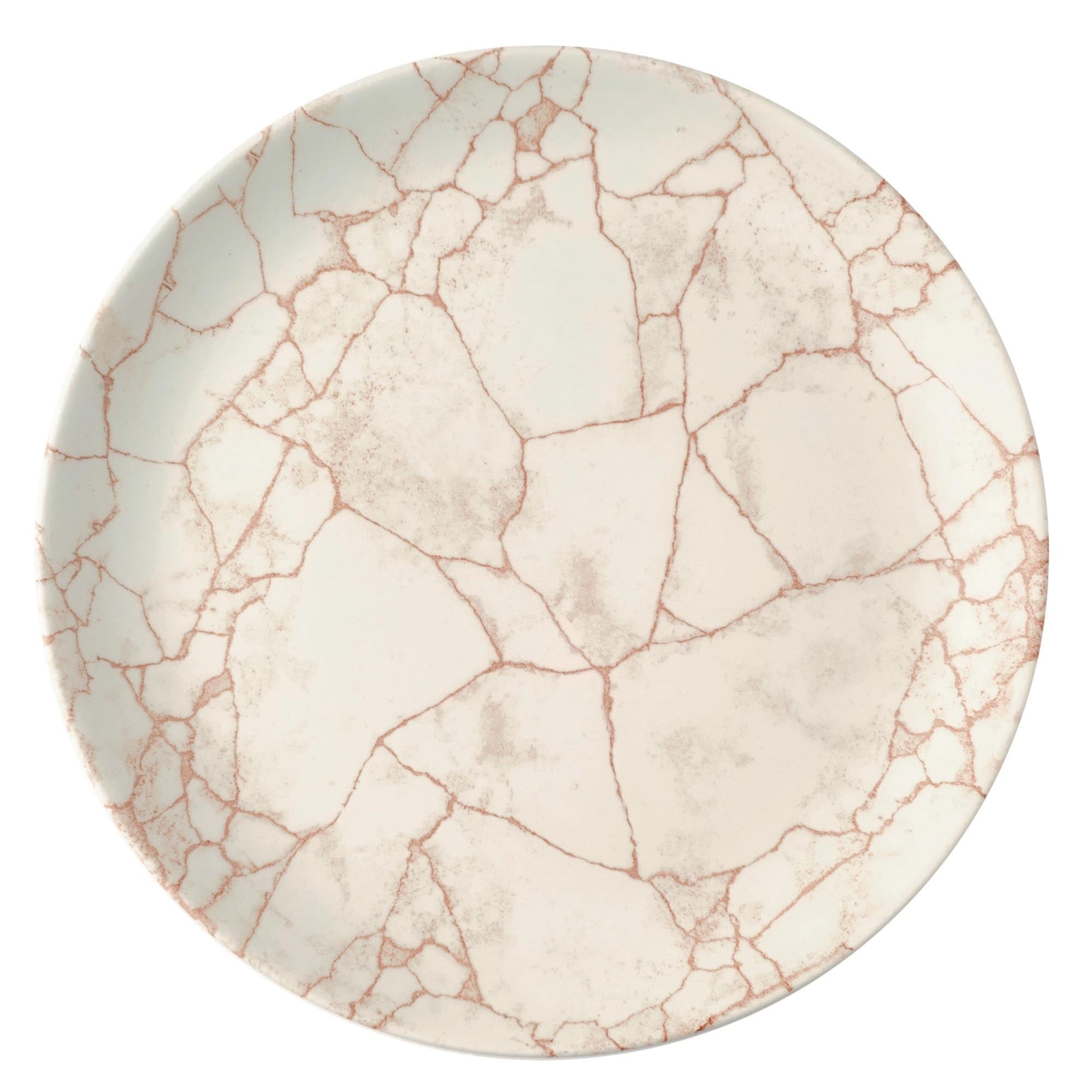 Entdecken Sie den S.P. Kintsugi Coral Coupe Teller (28.8 cm) von Churchill – elegantes Design, langlebiges Porzellan, ideal für jeden Anlass.