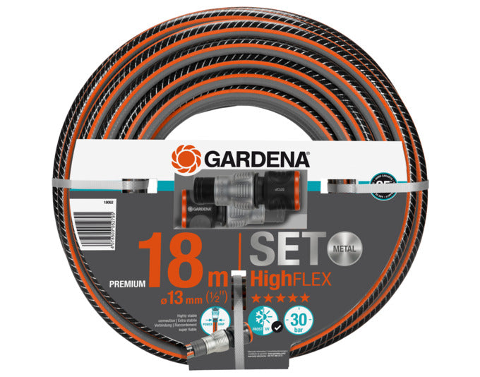 GARDENA Schlauchset Comfort Highflex ø 13 mm 18 m in  präsentiert im Onlineshop von KAQTU Design AG. Bewässerung ist von GARDENA