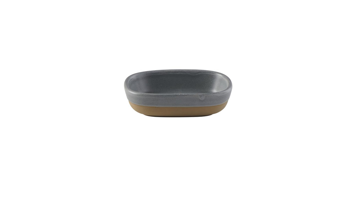 Emerge seattle grey Platte rechteckig 12x9x3.3cm in Grau präsentiert im Onlineshop von KAQTU Design AG. Platte ist von Churchill