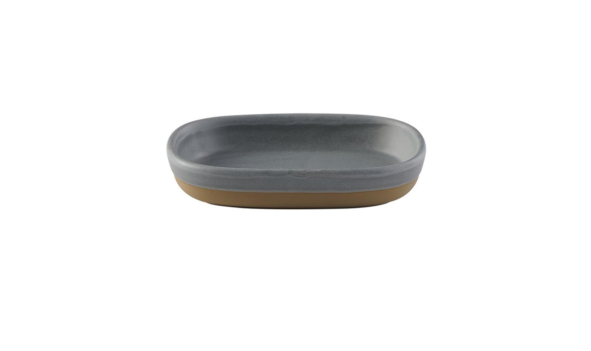 Emerge seattle grey Platte rechteckig 17.3x11.9x3.3cm in Silber präsentiert im Onlineshop von KAQTU Design AG. Platte ist von Churchill