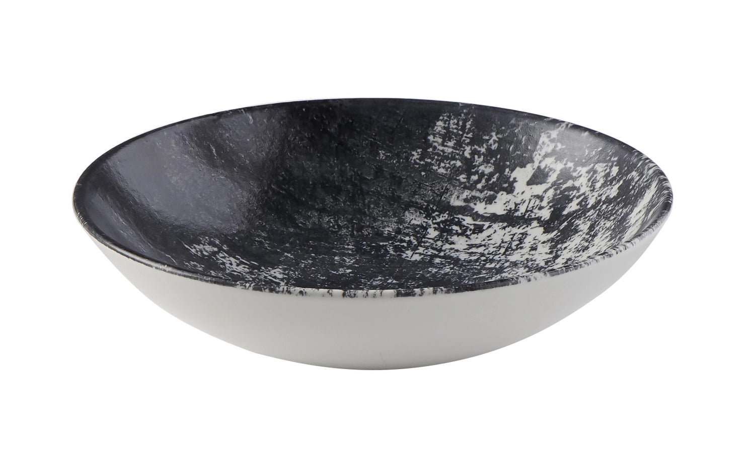 Entdecken Sie den Urban Black Coupe Teller tief von Churchill (18,2 cm) – stilvolles, langlebiges Geschirr für elegante Anlässe und den täglichen Gebrauch.