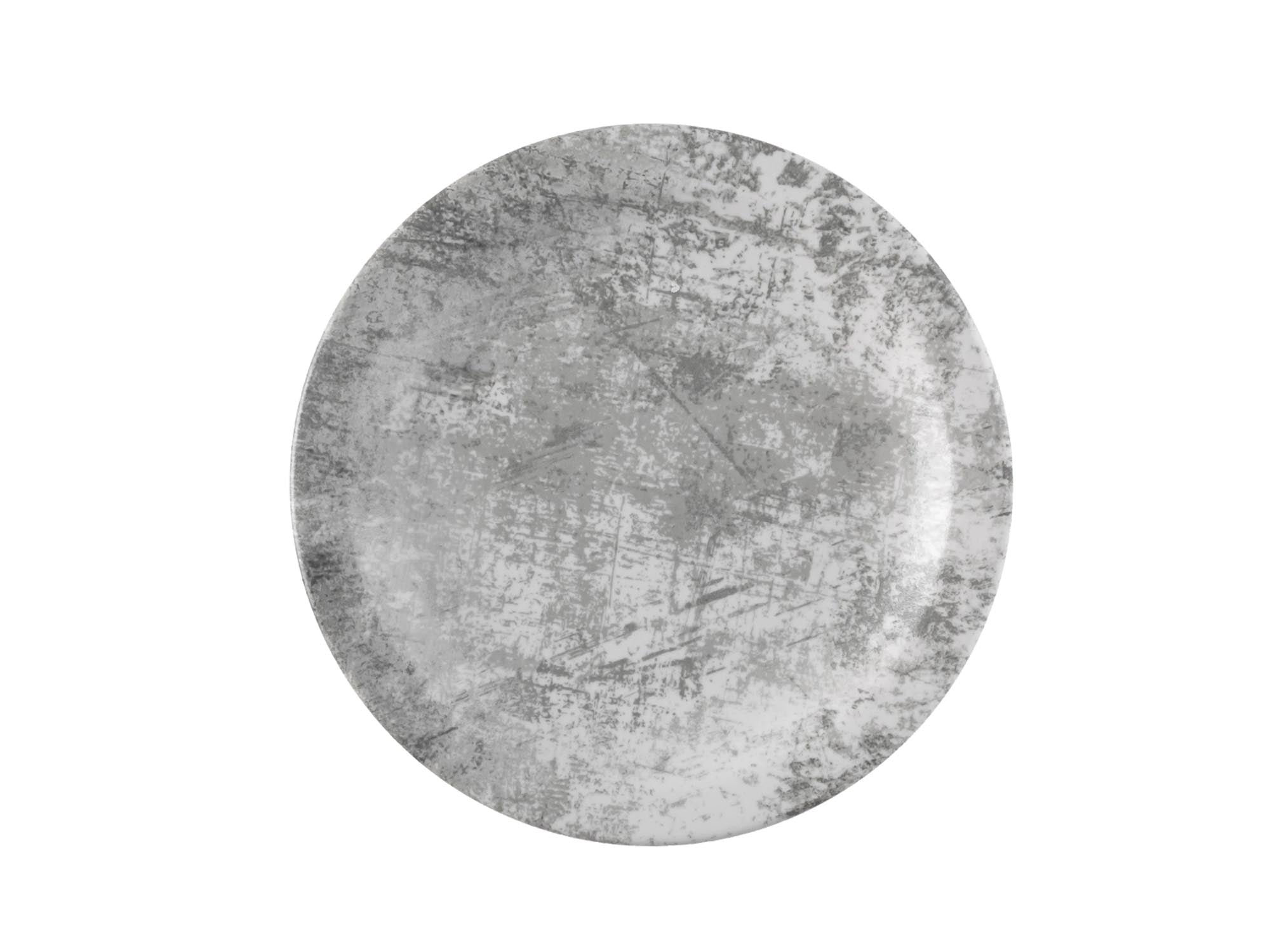 Der "Urban Grey" Teller von Churchill: 25,4 cm, hochwertige Keramik, modern, elegant, spülmaschinen- und mikrowellenfest.