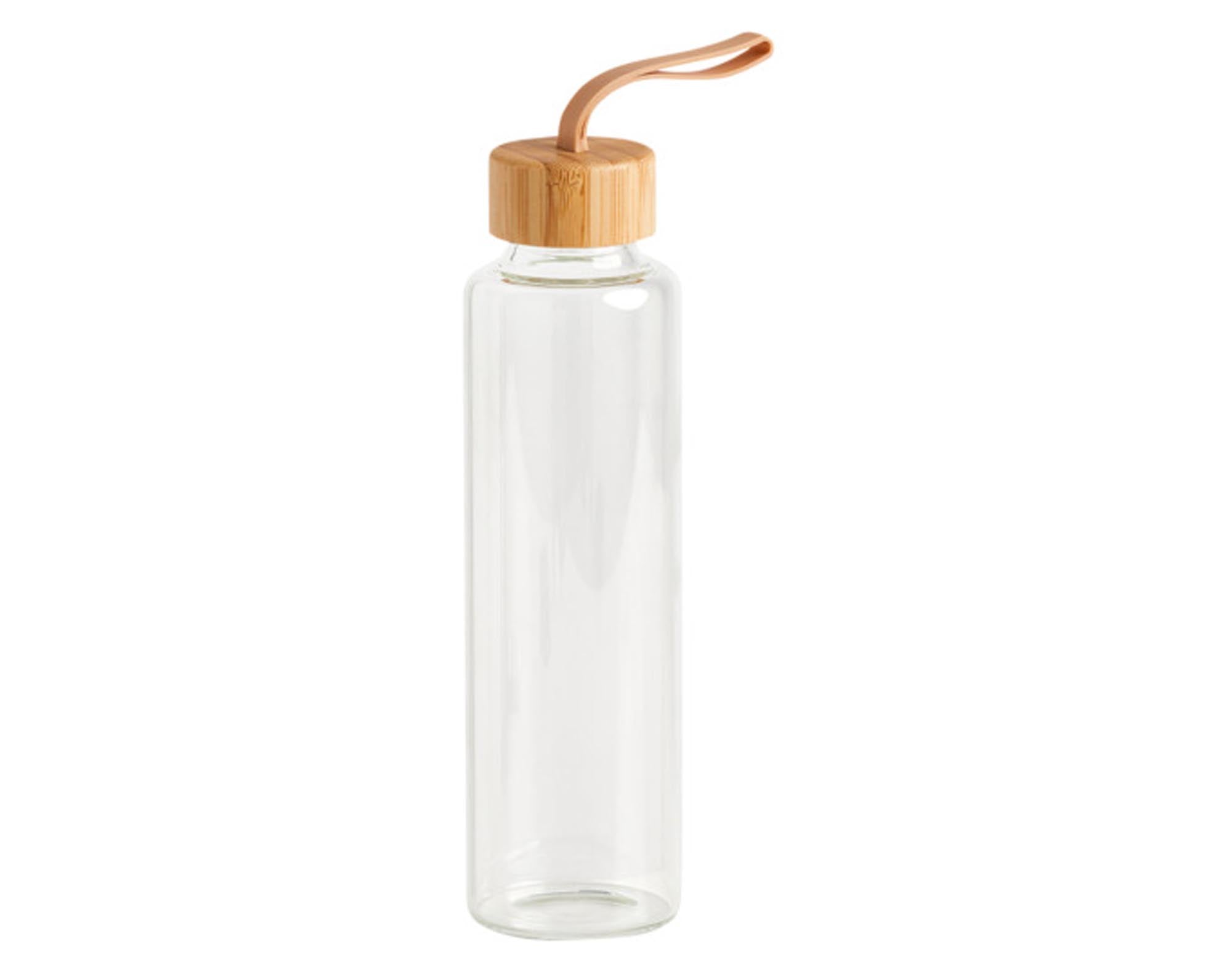 Entdecken Sie die ZELLER Trinkflasche To Go mit Bambusdeckel (560 ml) – umweltfreundlich, BPA-frei und ideal für unterwegs. Perfekt für Wasser, Saft und Tee!