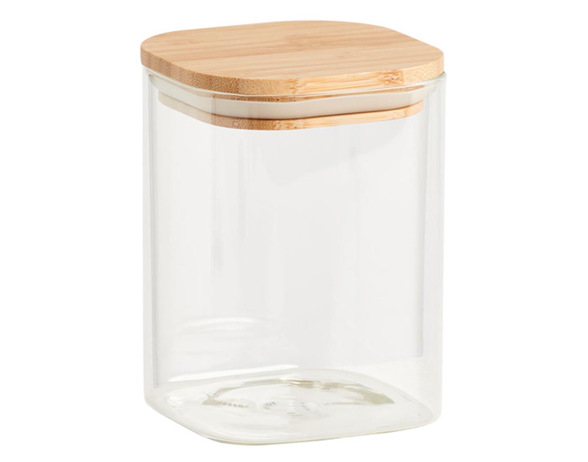 Entdecken Sie das ZELLER Vorratsglas mit Bambusdeckel (0,9 l) – stilvolle und luftdichte Aufbewahrung für Lebensmittel, ideal für Ihre Küche.