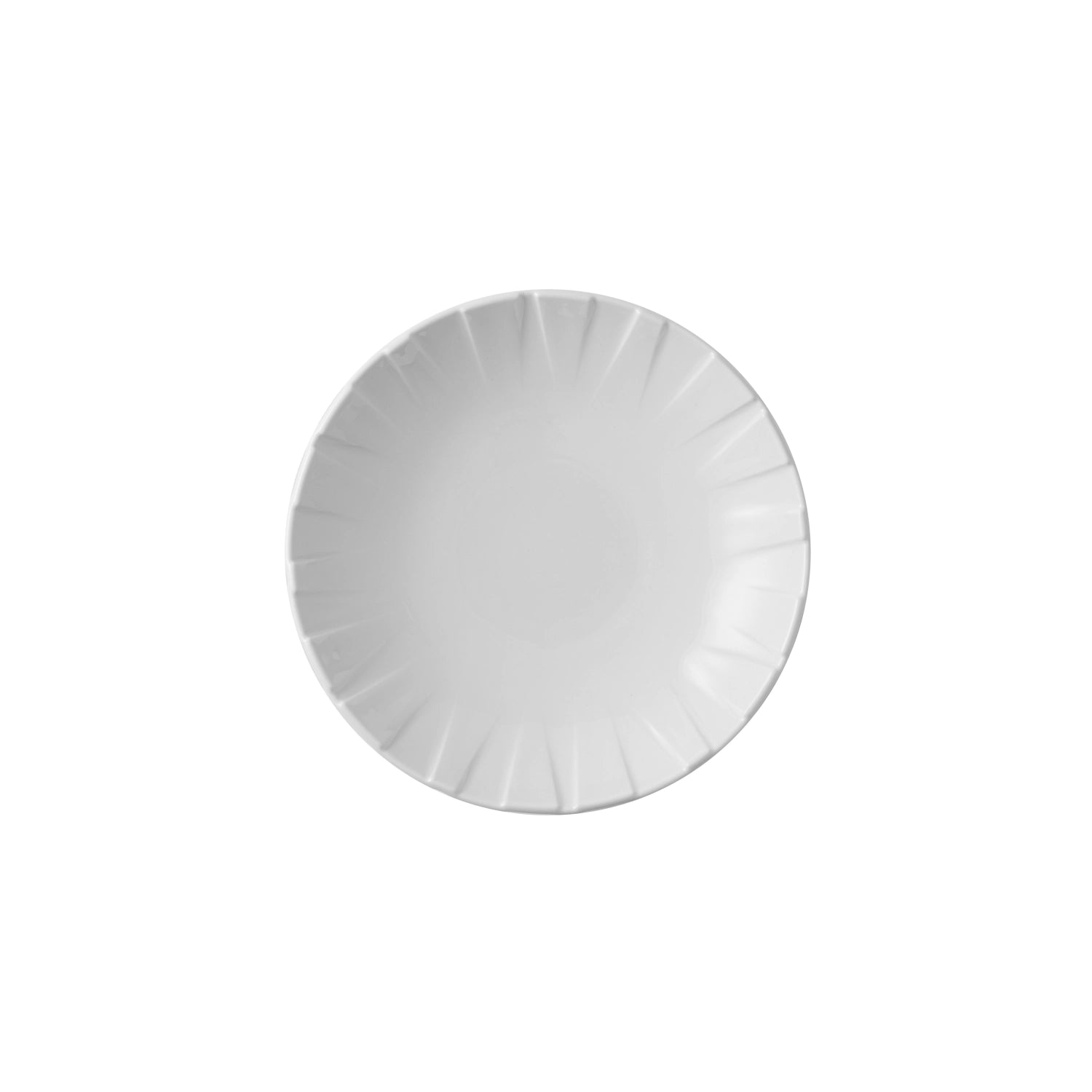 Elegante 26,5 cm Coupe Schale aus Bone China Porzellan, ideal für Salate, Pasta & Desserts. Zeitloses Design, spülmaschinenfest.