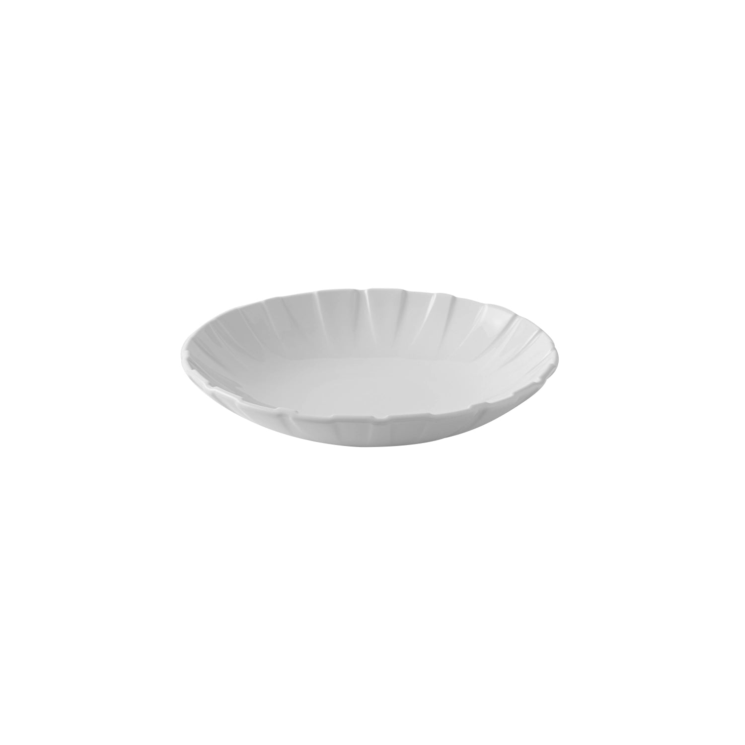Verleihen Sie Ihrem Tisch mit der stilvollen Alchemy Abstract White Coupe Schale (26,5 cm) von Churchill einen Hauch von Eleganz. Perfekt für jede Gelegenheit!