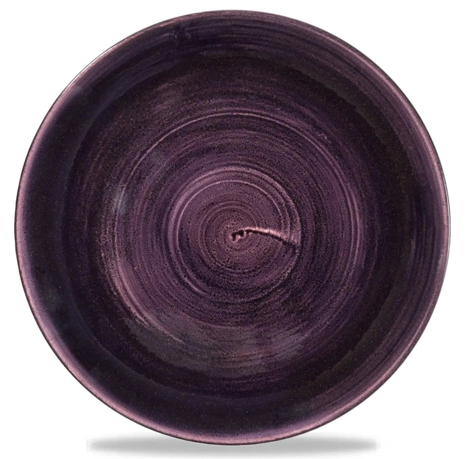 Stonecast Patina Deep Purple Coupe Teller flach 28.8cm