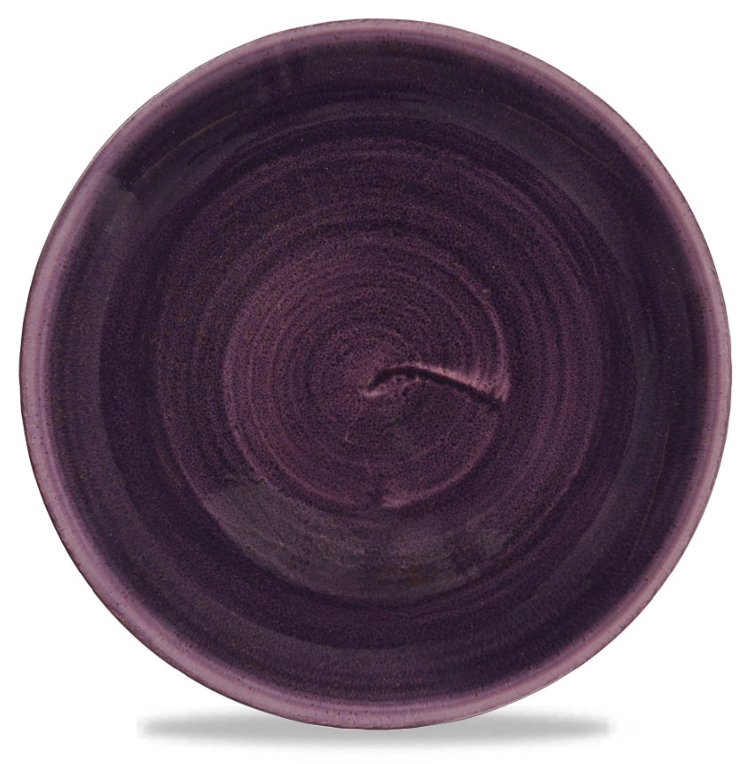 Entdecken Sie den Stonecast Patina Deep Purple Coupe Teller von Churchill (21,7 cm) – ideal für Vorspeisen, langlebig, handgefertigt und stilvoll.
