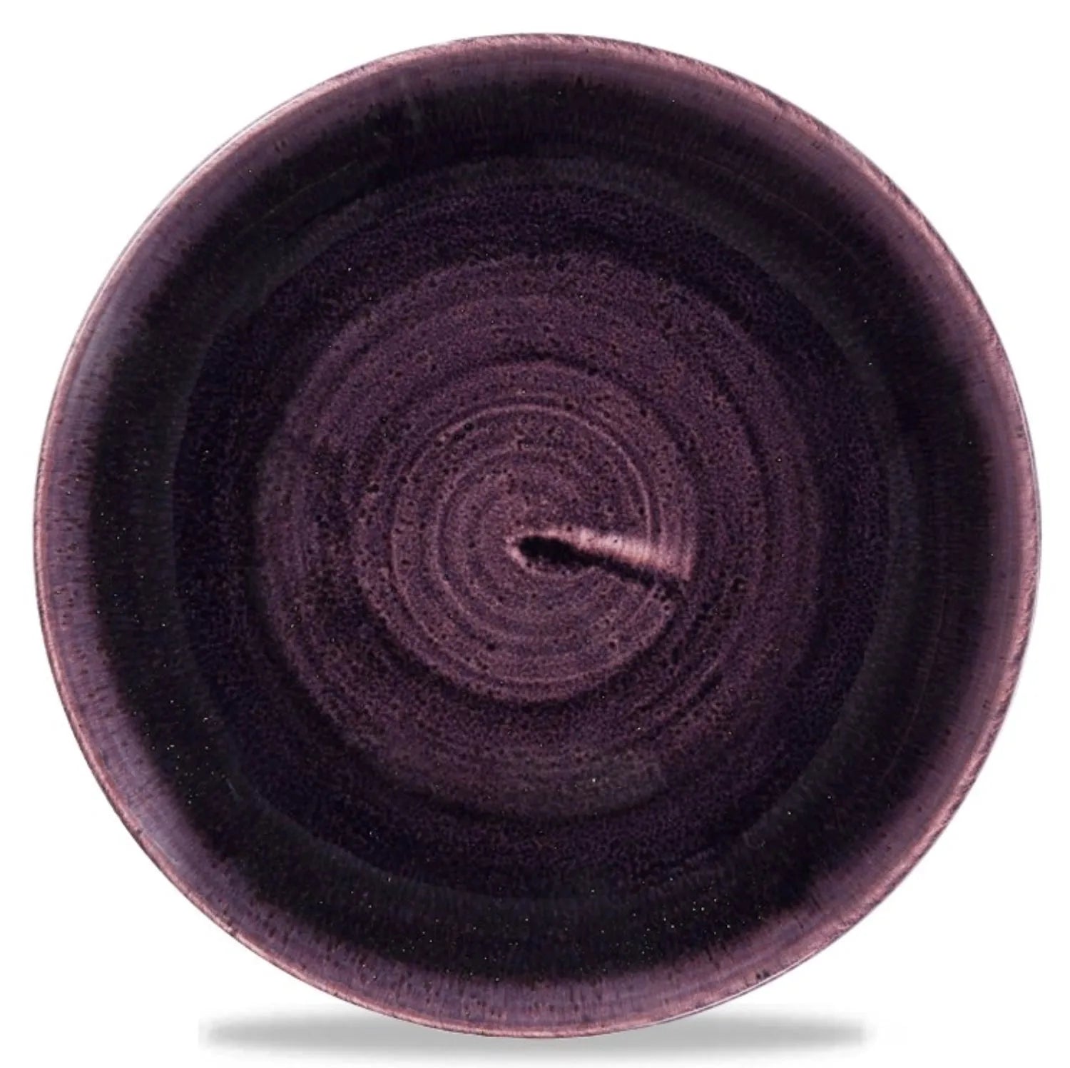 Stonecast Patina Deep Purple Coupe Teller flach 16.5cm