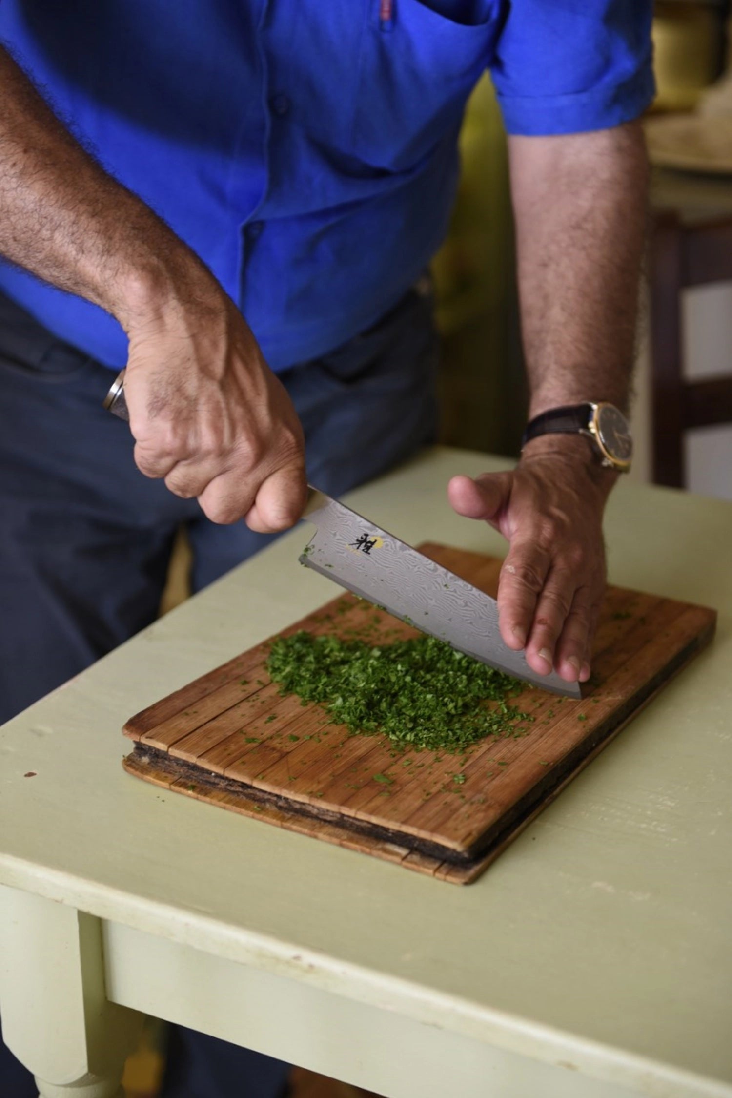 MIYABI 5000MCD 67 BLACK Santoku Ahorn, 180 mm