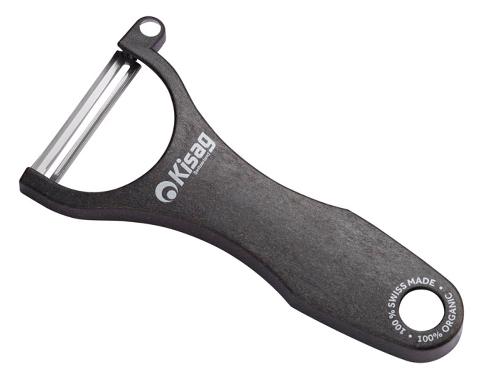 KISAG Spargelschäler Bio schwarz in  präsentiert im Onlineshop von KAQTU Design AG. Küchenhelfer ist von KISAG