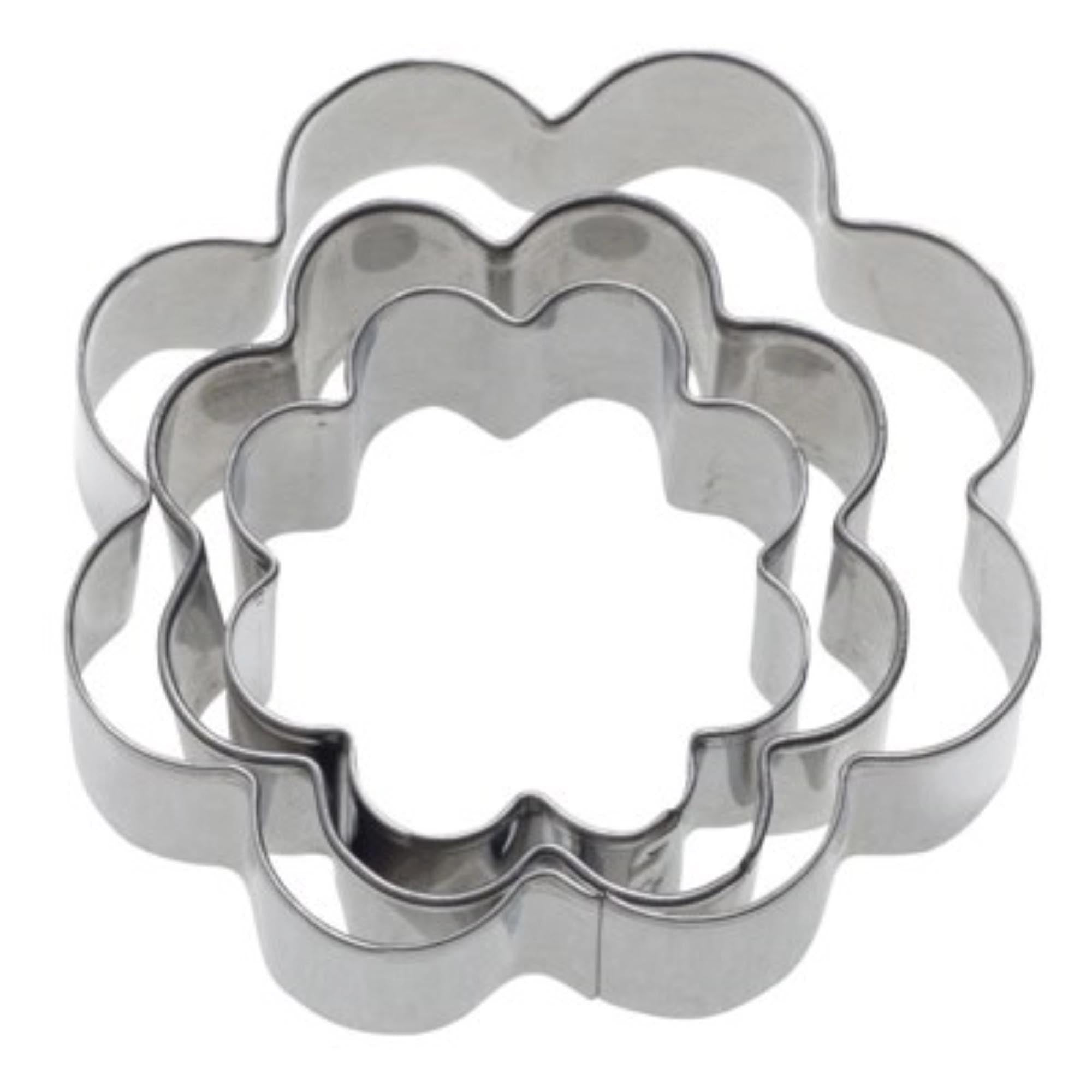 Entdecken Sie die Westmark Terrassen-Ausstechformen Rosette (4, 5, 6 cm) aus Edelstahl – ideal für kreative Backprojekte und perfekte Ergebnisse!