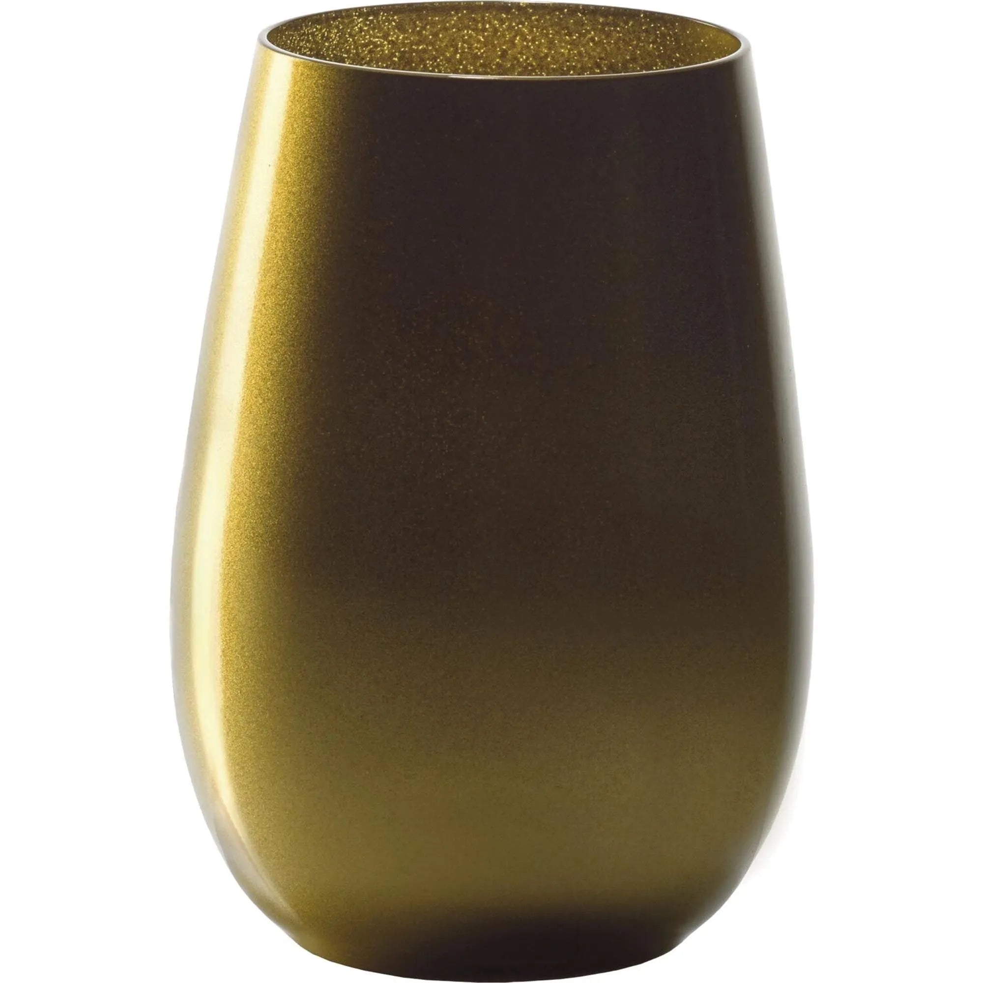 Elements Becher 465ml in Gold präsentiert im Onlineshop von KAQTU Design AG. Glas ist von Stölzle