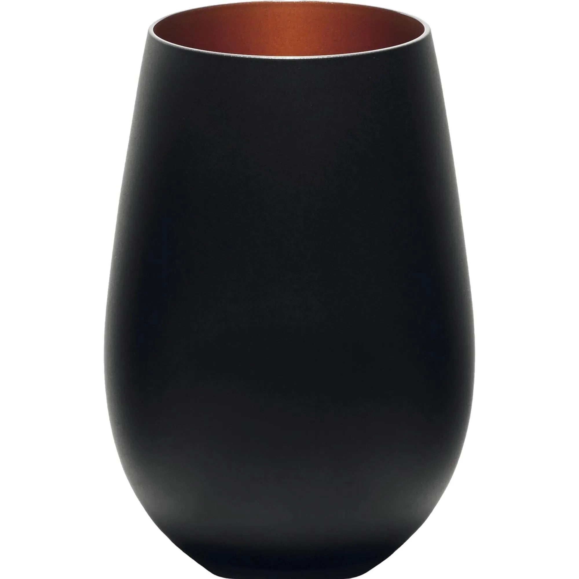 Elements Becher 465ml in Schwarz/Bronze präsentiert im Onlineshop von KAQTU Design AG. Glas ist von Stölzle