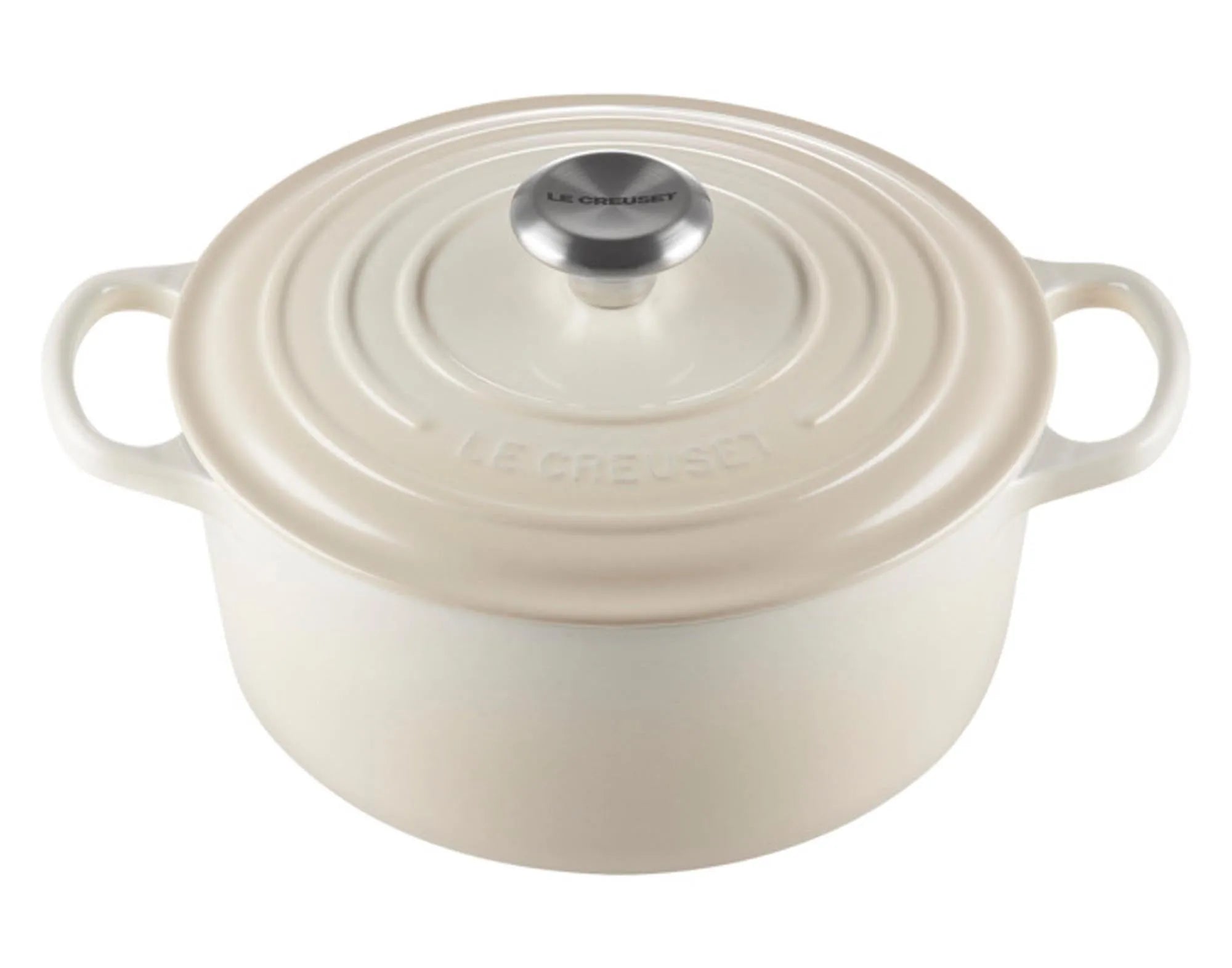 Bräter Signature rund 26 cm in Ofenrot präsentiert im Onlineshop von KAQTU Design AG. Topf ist von LE CREUSET