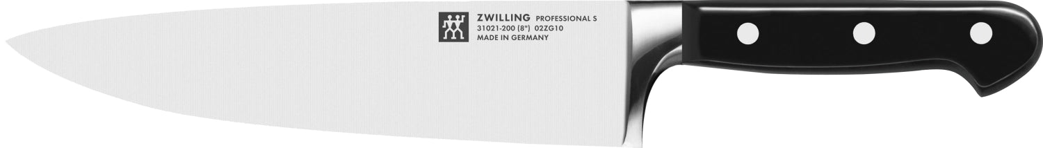 Hochwertiges 3-teiliges Messerset "S" von Zwilling Kitchen, bestehend aus Spick-, Fleisch- und Kochmesser, perfekt für alle Kochbedürfnisse.
