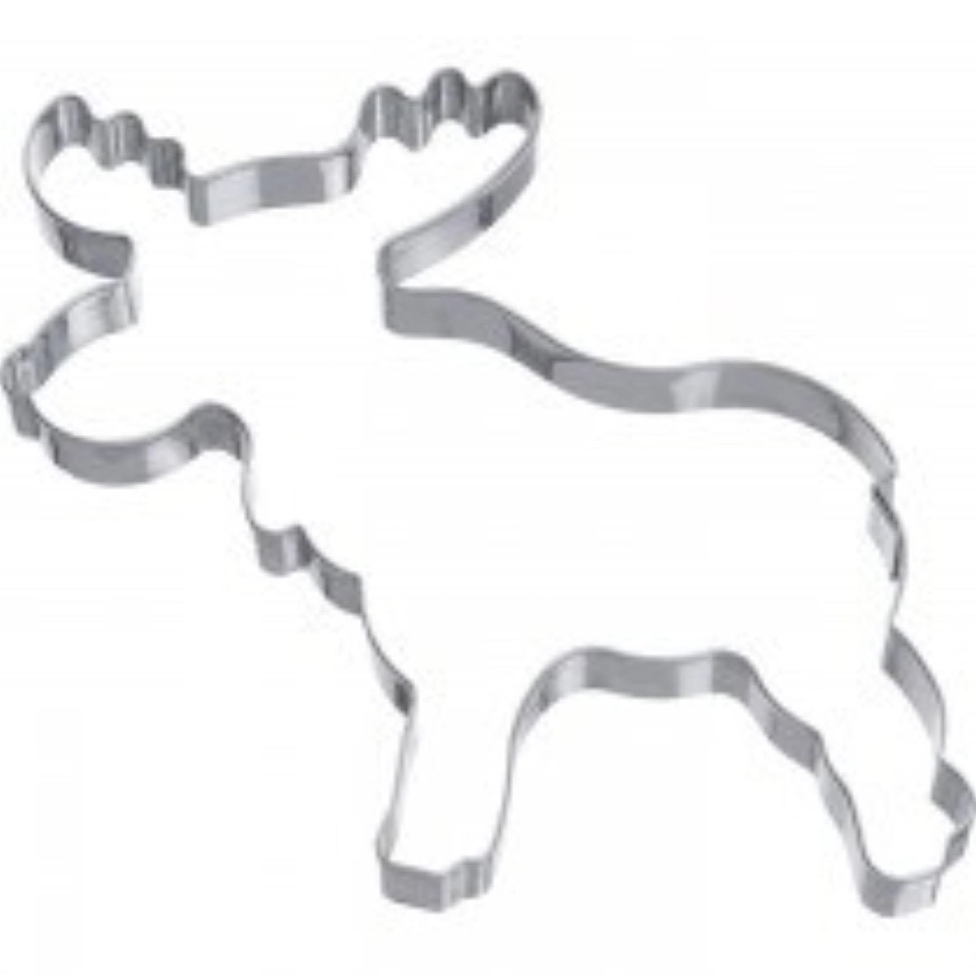 Entdecken Sie die Ausstechform Elch, Rentier von Westmark (7,5 cm) – ideal für festliche Plätzchen in der Weihnachtszeit! Hochwertiger Edelstahl, langlebig und perfekt für kreative Backmomente.