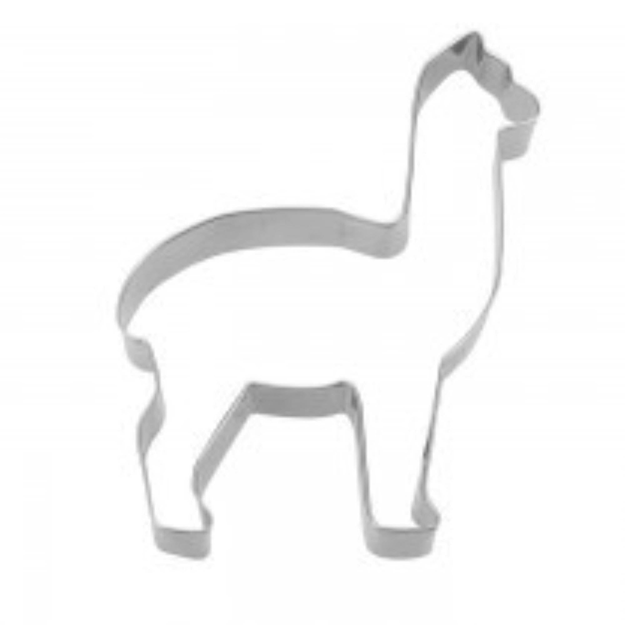 Entdecken Sie die Ausstechform Lama von Westmark (9 cm) aus hochwertigem Edelstahl. Ideal für kreative Plätzchen, Kekse und Fondant. Perfekt für Kindergeburtstage!