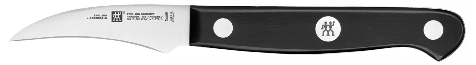 ZWILLING Gourmet Schälmesser, 60 mm in Schwarz präsentiert im Onlineshop von KAQTU Design AG. Küchenmesser ist von Zwilling Kitchen