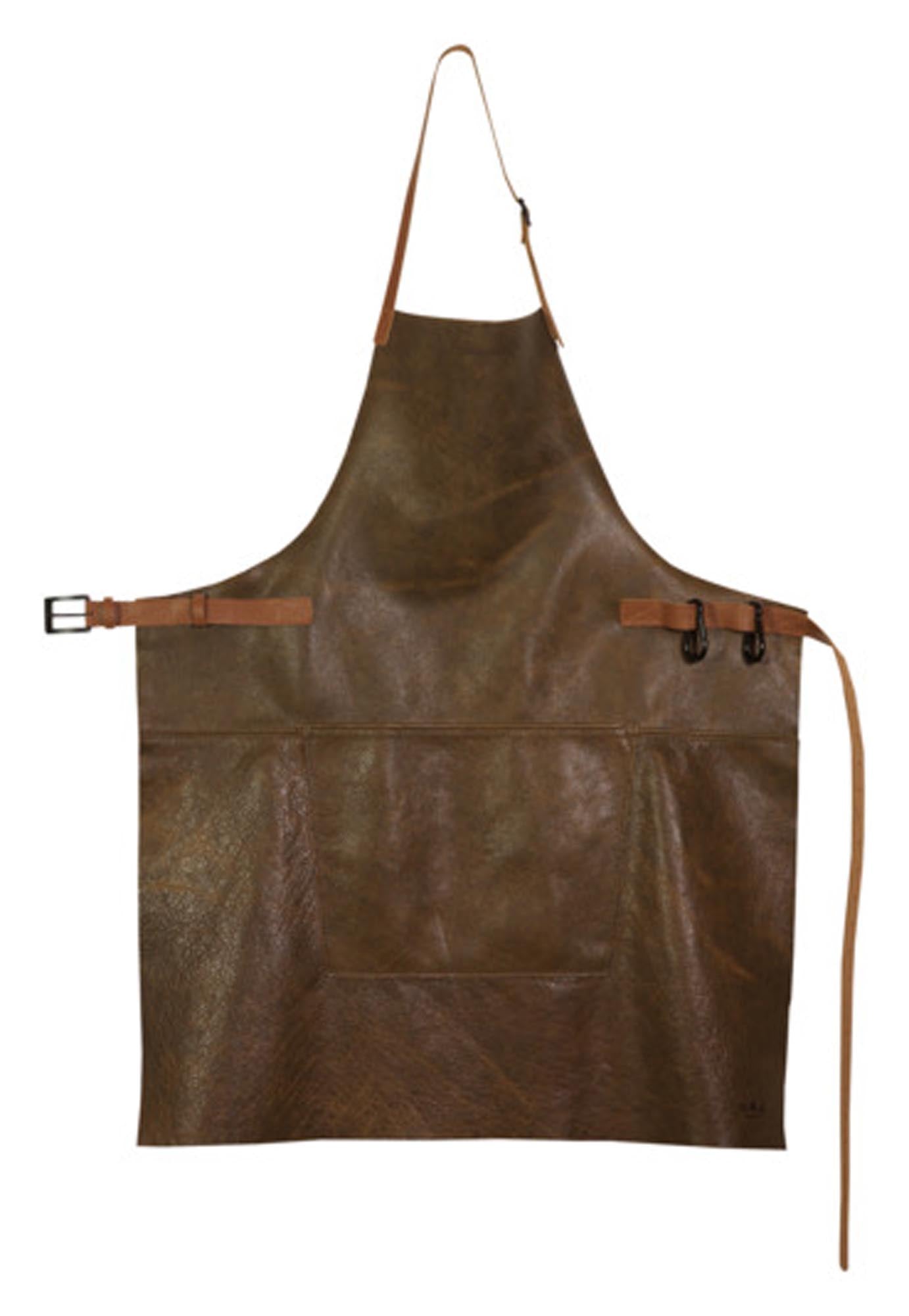 Schürze BBQ Leder