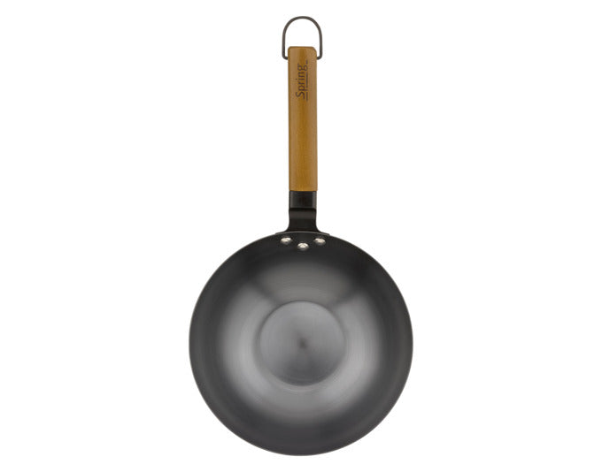 Entdecken Sie die Wokpfanne Canton ø 24 cm von SPRING – ideal für authentische asiatische Küche. Robuster Carbonstahl, ergonomisches Design, vielseitig einsetzbar.