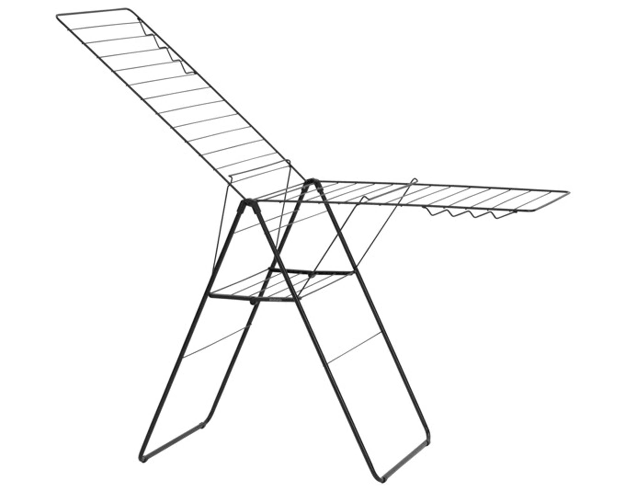 Der BRABANTIA HangOn 25 m: Effizient, robust, platzsparend und umweltfreundlich. Ideal für Innen- und Außenbereich.
