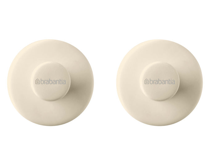 BRABANTIA Handtuchhaken ReNew 2 Stück white in  präsentiert im Onlineshop von KAQTU Design AG. Handtuchhalter ist von BRABANTIA