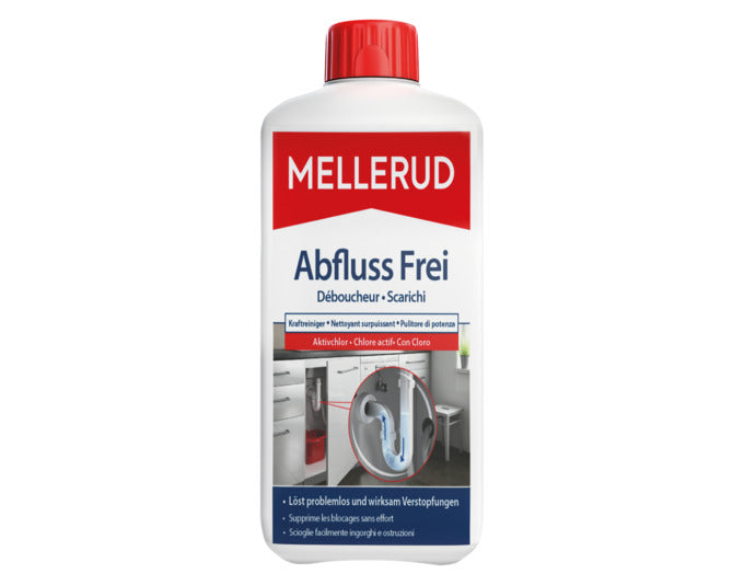 MELLERUD Abfluss Frei Kraftreiniger 1.75 l in  präsentiert im Onlineshop von KAQTU Design AG. Reinigungsmittel ist von MELLERUD