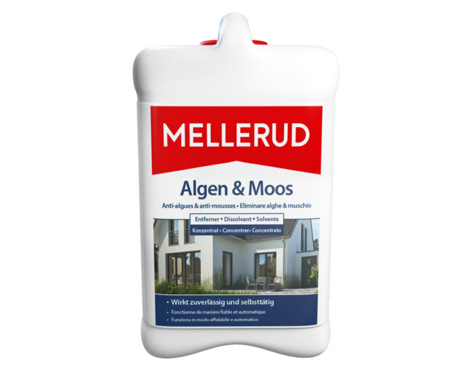 MELLERUD Algen und Moos Entferner 2.5 l in  präsentiert im Onlineshop von KAQTU Design AG. Reinigungsmittel ist von MELLERUD