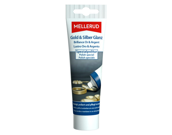 MELLERUD Gold und Silber Spezialpolitur 0.075 l in  präsentiert im Onlineshop von KAQTU Design AG. Reinigungsmittel ist von MELLERUD