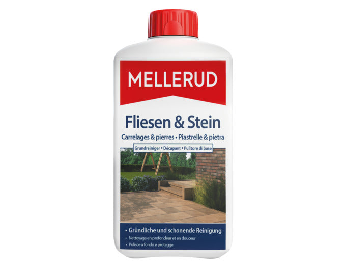 MELLERUD Fliesen und Stein Grundreiniger 1.0 l in  präsentiert im Onlineshop von KAQTU Design AG. Reinigungsmittel ist von MELLERUD