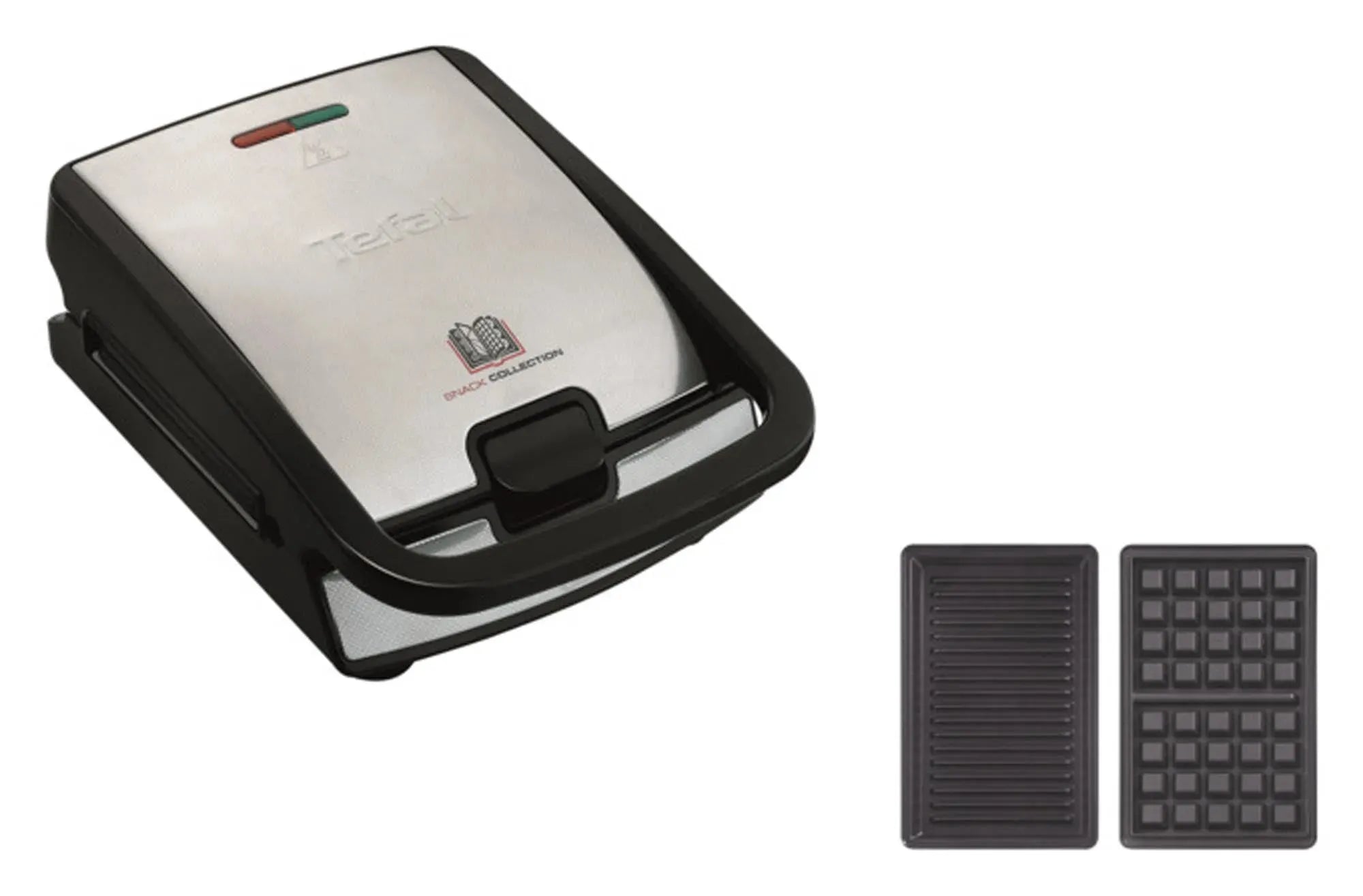 Der TEFAL Snack Collection Grill: Vielseitig, kompakt, mit antihaftbeschichteten Platten für Waffeln, Sandwiches und mehr.