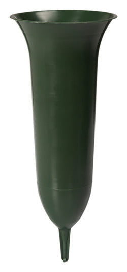 Grabvase grün 26cm in  präsentiert im Onlineshop von KAQTU Design AG. Vase ist von EBERT