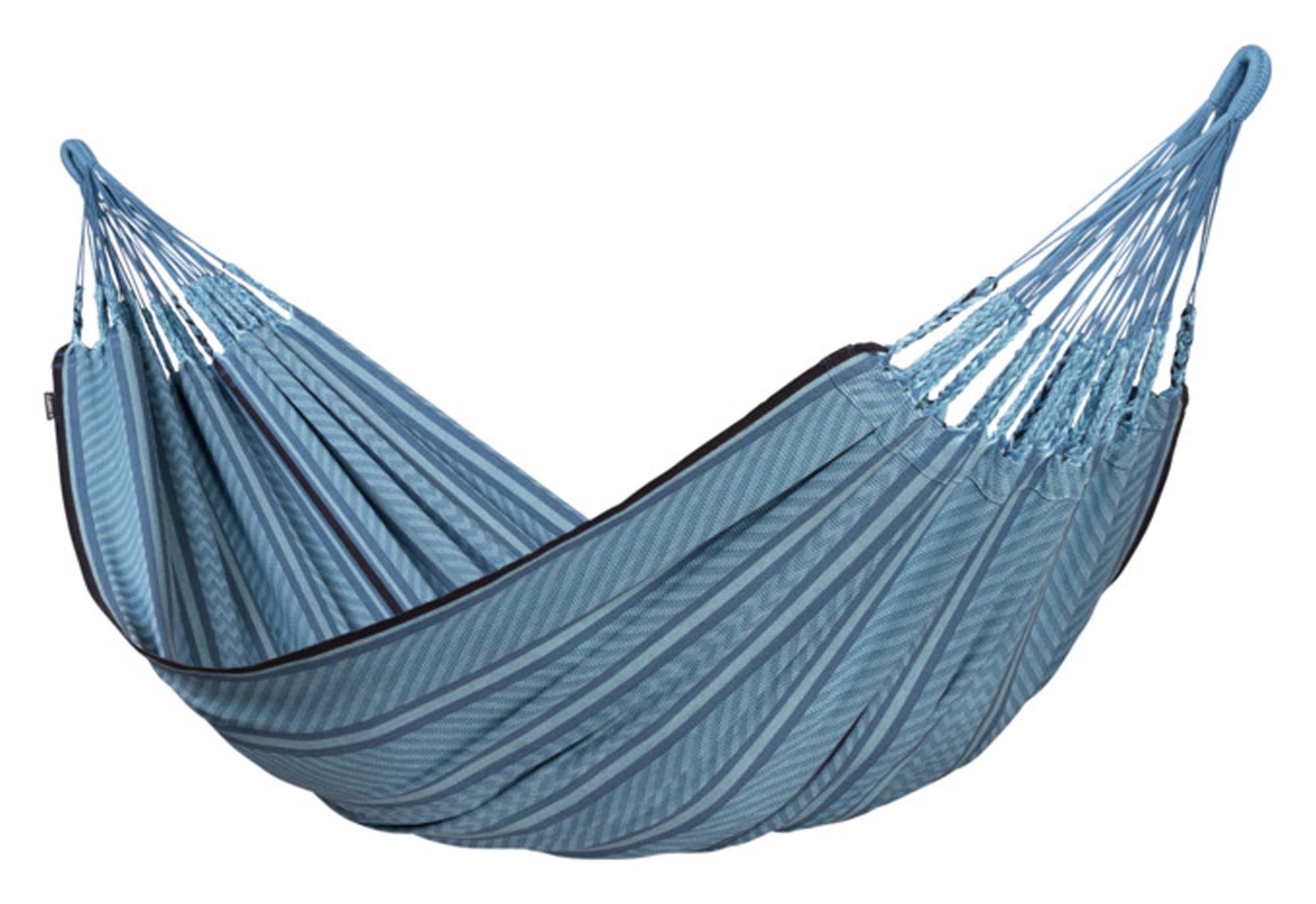 LA SIESTA Hängematte Flora zebra blue 160x350 cm in Zebra Blue präsentiert im Onlineshop von KAQTU Design AG. Hängematte ist von LA SIESTA