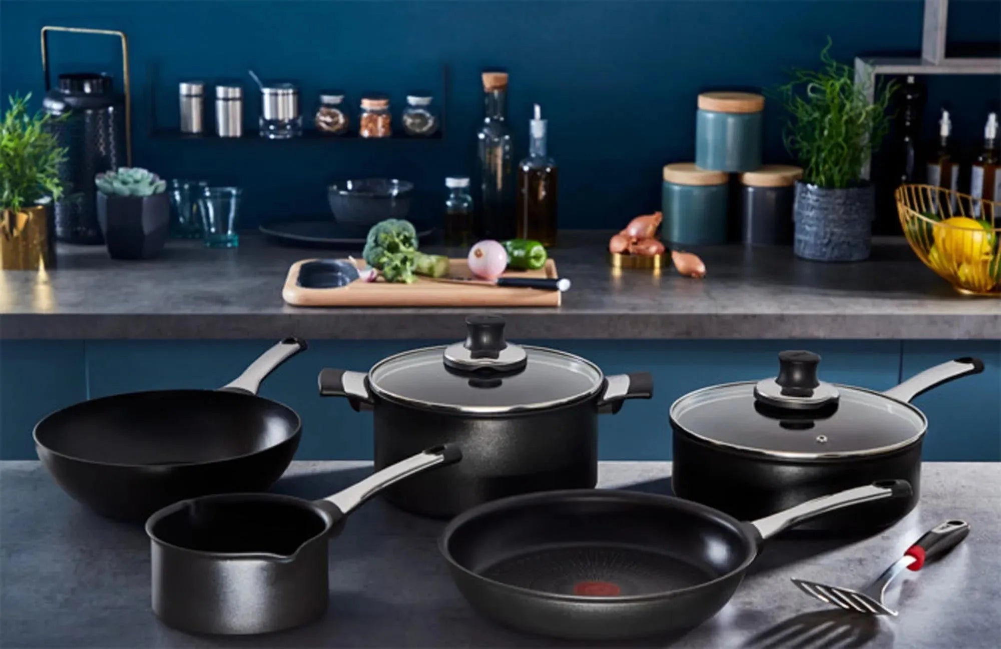 TEFAL Excellenc 24 cm Topf: Perfekte Hitzeverteilung & Glasdeckel.