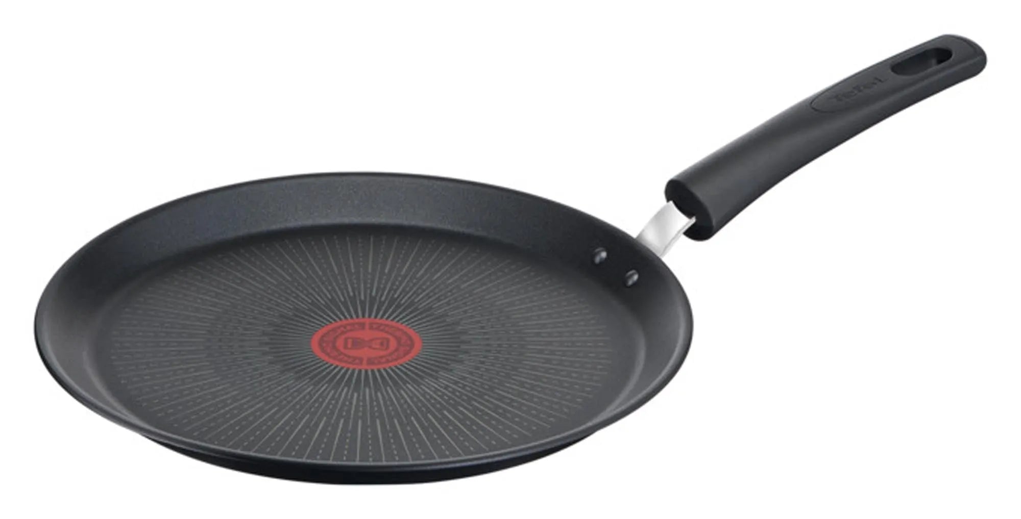 Die TEFAL Crêpepfanne Excellence ø 25 cm: Antihaft, Thermo-Spot, Aluminium, ideal für Crêpes, Pfannkuchen, Induktion geeignet.