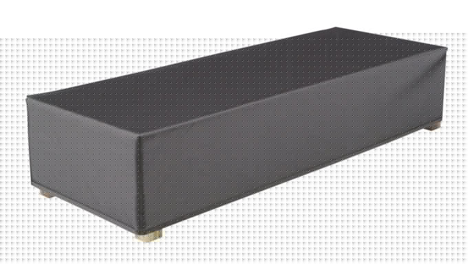 PLATINUM AEROCOVER Schutzhülle Liege 210x90x30 cm in  präsentiert im Onlineshop von KAQTU Design AG. Gartenmöbelabdeckung ist von PLATINUM AEROCOVER